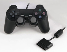 Trådbunden Spelkontroll Gamepad Joypad Original för PS2 /Playstation