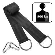 Trägungshängremmar, Premium Polyester Slitstarkt & Säkert Material För Hängmattor Och Uteplatsgungor, Kraftiga Karbinhakar Med Verktygsfri Installation