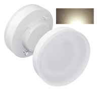 GX53 LED-lampa, 10W, Naturvit 4000K, 1000 Lumen, AC/DC 190-260V, Ersätter 100W GX53 Halogen Runda Lampor, 2 st