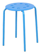 Flerfärgat set med stapelbara pallar, flexibla sittplatser för barn och vuxna, ergonomisk ventilerande vattentät design, robust för klassrum, labb
