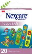 Barnplåster, Nexcare Soft Kids, 72x19mm, med motiv, assorterat, latexfritt