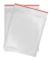 Genomskinliga plastpåsar 80x120mm - Förpackning med 100 Zip Lock-påsar - Pålitlig liten polyetenpåse för organisering