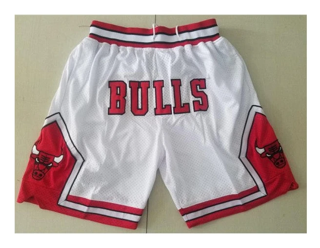 Sportfantast Herr Basket City Player Present med Fickor Mesh Shorts Casual Snabbtorkande Shorts Vit—L zdq