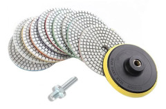 Poleringsdynor för marmor, stenrestaurering, våt- och torrpoleringsdynor med flexibel poleringsteknik, 125 mm diamant- och resin-dynor för granit