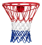 (Röd Vit Blå) Basketnät Ersättning, 2025 Uppgradering Tjocka Professionella Basketnät Kraftig Utomhus, Alla Väder Anti-Piska Färg Bleknar Aldrig