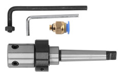 Industrial Tool Arbor Morse Taper Internal Coolant Sleeve R8 Adapter MT2 19.05mm