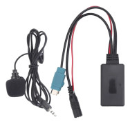 Bil Bluetooth trådlös radio AUX Kabel Mikrofon Handsfree Adapter Passar för Alpine KCE‑236B / CDA‑9852 / E