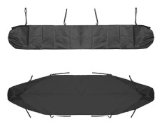 Markis för uteplats, förvaringsskydd för markis, vattentätt, dammtätt, snöskydd (3,5 m/11,48 fot, svart) Black-XS2-Svart