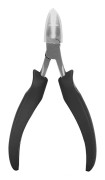 Manikyrset med högkvalitativa verktyg i rostfritt stål, nagelklippare för finger- och tånaglar med ergonomisk design och halkfritt handtag, böjd och vass
