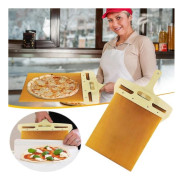 Pizzaspade, den perfekta pizzaspaden för att flytta pizza, pizzaspade med handtag
