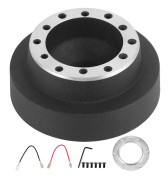 Höghållfast Material För Rattadapter Nav, Tålig Aluminiumlegering Kort Nav Kit Ersättning Passar för E46 Racing Rattbas, Snabb