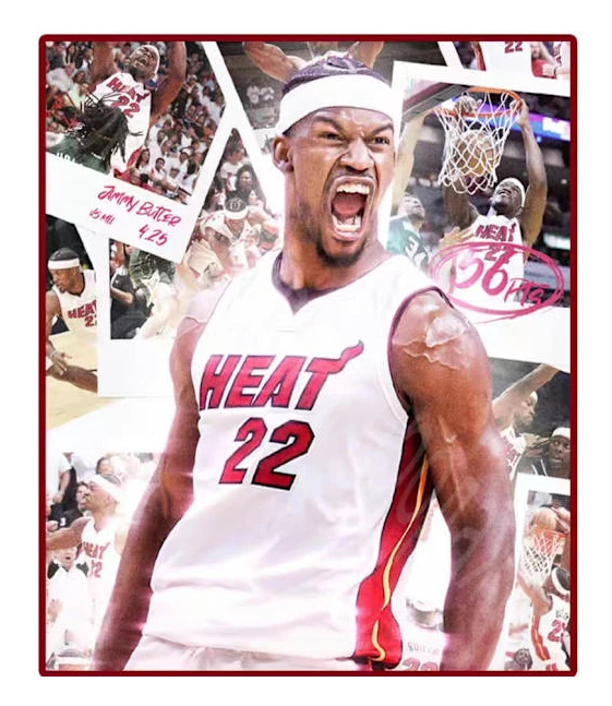 Basketbollströjor Sportkläder Jimmy Butler Miami Heat Nr 22 Basketbollströjor Vuxna Barn Klassisk Vit