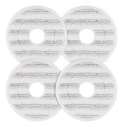 4-pack moppdynor för Spin and Clean mopprefill, tvättbara och återanvändbara mikrofibermopphuvuden kompatibla med Spin mopphuvudbyte