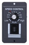 DC 12-60V 40A PWM Borstmotor Hastighetsregulator CW CCW Reversibel Strömbrytare