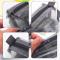 Multifunctional Mesh Makeup Brush Bag, Portable Travel Cosmetic Pouches, Transparent Mesh Design, Unique Design for Office Supplies