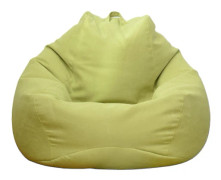 Stor Extra Stor Sittsäck Fåtöljöverdrag Inomhus Lazy Lounger För Vuxna Barn Grön