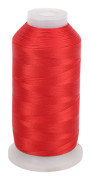 Polyester Broderitråd Spole, Färgäkta Glansig Och Mycket Hållbar 40WT Rulle för Maskin- och Handsömnad, 100% Polyester Högpresterande