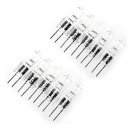 10 X G4 20w 12v Klara Halogenlampor -Yx