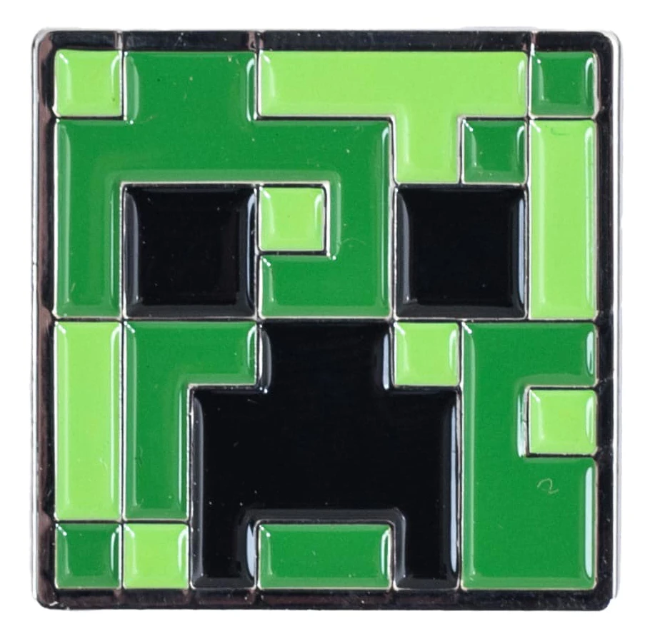 Minecraft Creeper Badge