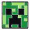 Minecraft Creeper Badge