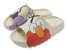 Tofflor Tjocksulade Par Svampbob Sandaler Barn C-Perfet Big eyes white 42-43