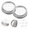 4 Rostfria Mason Jar Lock - Kompatibla med Mason Jars