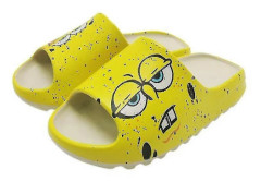 Tofflor Tjocksulade Par Svampbob Sandaler Barn C-Perfet Cute yellow 44-45