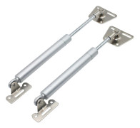 Gasfjäder Mjukstängande gångjärn, sakta ner lock som förblir öppna, släpp långsamt dörrklaff för köksskåp skrivbord, 2-pack (100N/22lb) - Perfet_MGF
