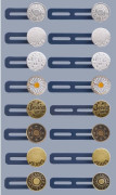 20-pack jeansknappförlängare (slumpmässiga färger), midjeförlängningsknappar för män och kvinnor, midjeförlängning, ingen sömnad krävs, metallsilikon