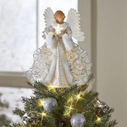 LED Angel Christmas Tree Top Star Christmas Angel Angel Christmas