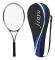 Tennisracket Lätt stötsäkert tennisracket med bärväska svart