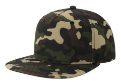 Atlantis Unisex Vuxen Camo Hållbar 5-panels Snapback Keps One Black/Green/Beige One Size