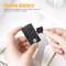 Mini Digital Clock for Car Dashboard, Self-Adhesive Electronic Vehicle Clocks with LCD Time