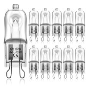 G9 Halogenlampor 10-pack