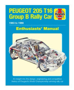 Peugeot 205 T16 Group B Rally Car (inbunden, eng)