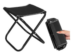 /HH/ Camping Fällbar Pall Utomhus, Liten Bärbar Camping Fällbar Pall, Lämplig För Camping, Fiske, Picknick, Resor Och Vandring