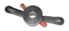 /HH/Reparationsverktyg för däckbalanseringsmaskin, snabbmutter för hjulbalanserare, snabbmutter 36 mm axeldiameter 3 mm stigning