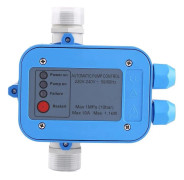 Pumptrycksregulator, 220V Automatisk vattenpumptryckomkopplare för hushållspump för trädgårdspoolgårdsbevattning