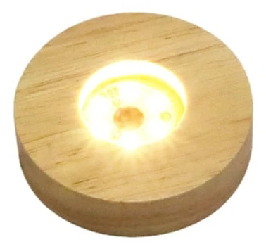 10*2cm, (rund, varmt ljus), 1-pack, LED nattljusfot, USB