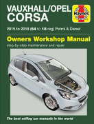 Vauxhall/Opel Corsa Petrol & Diesel (15 - 18) 64 to 18 (häftad, eng)