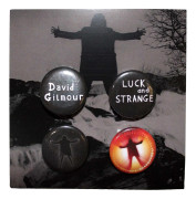 David Gilmour Luck & Strange Badge (Pack of 4)