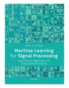 Machine Learning for Signal Processing