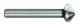 RUKO 102125 Konisk försänkare 31.0 mm HSS Cylinderskaft 1 st
