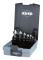 RUKO 102152ERO Konisk försänkarset 6 delar 6.3 mm, 8.3 mm, 10.4 mm, 12.4 mm, 16.5 mm, 20.5 mm HSSE-Co 5 Cylinderskaft 1