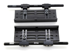 Universal Metal Foot Pedal Suitable for TRX4 SCX10 D90 Common for Various Frames Track Chassis Accessories