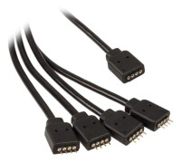  AKASA RGB Splitterkabel Verlängerung - 50 cm