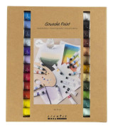 Gouache Paint - assorted colours - 24x20 ml (35630)