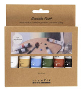 Gouache Paint - Nature colours - 6x20 ml (35620)