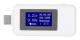 Multifunktionell TypeC-testare - DC Digital Voltmeter (Vit)