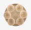 present time PT4193WH, Serveringsfat, Bambu, Vit, Rund, 32 cm, 60 mm